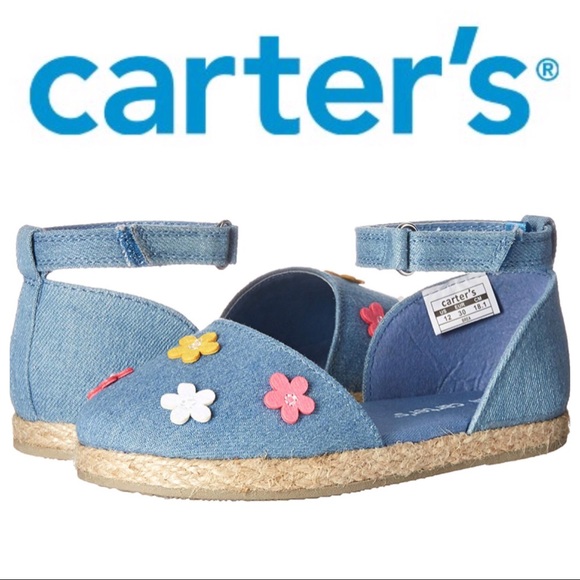 Carter's Other - NWT Carter’s Girls Espadrille Flat